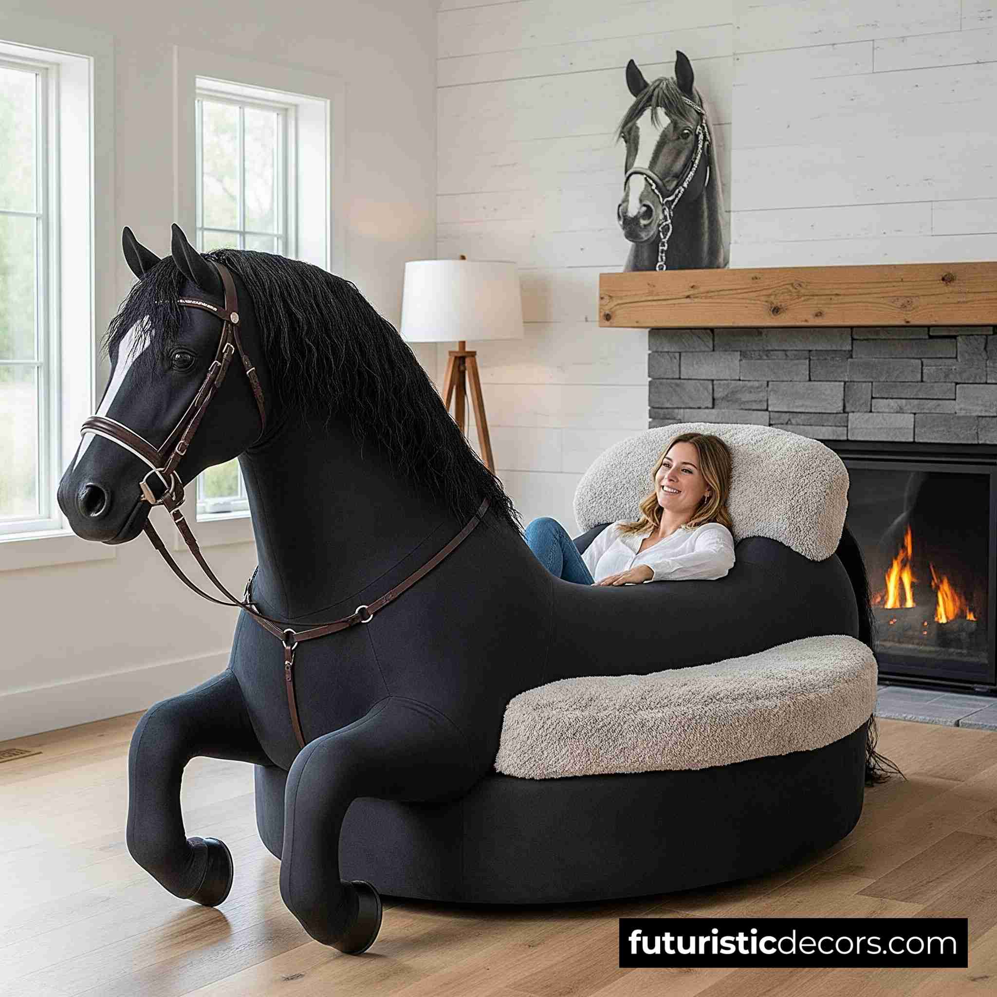 Giant Horse Lounger