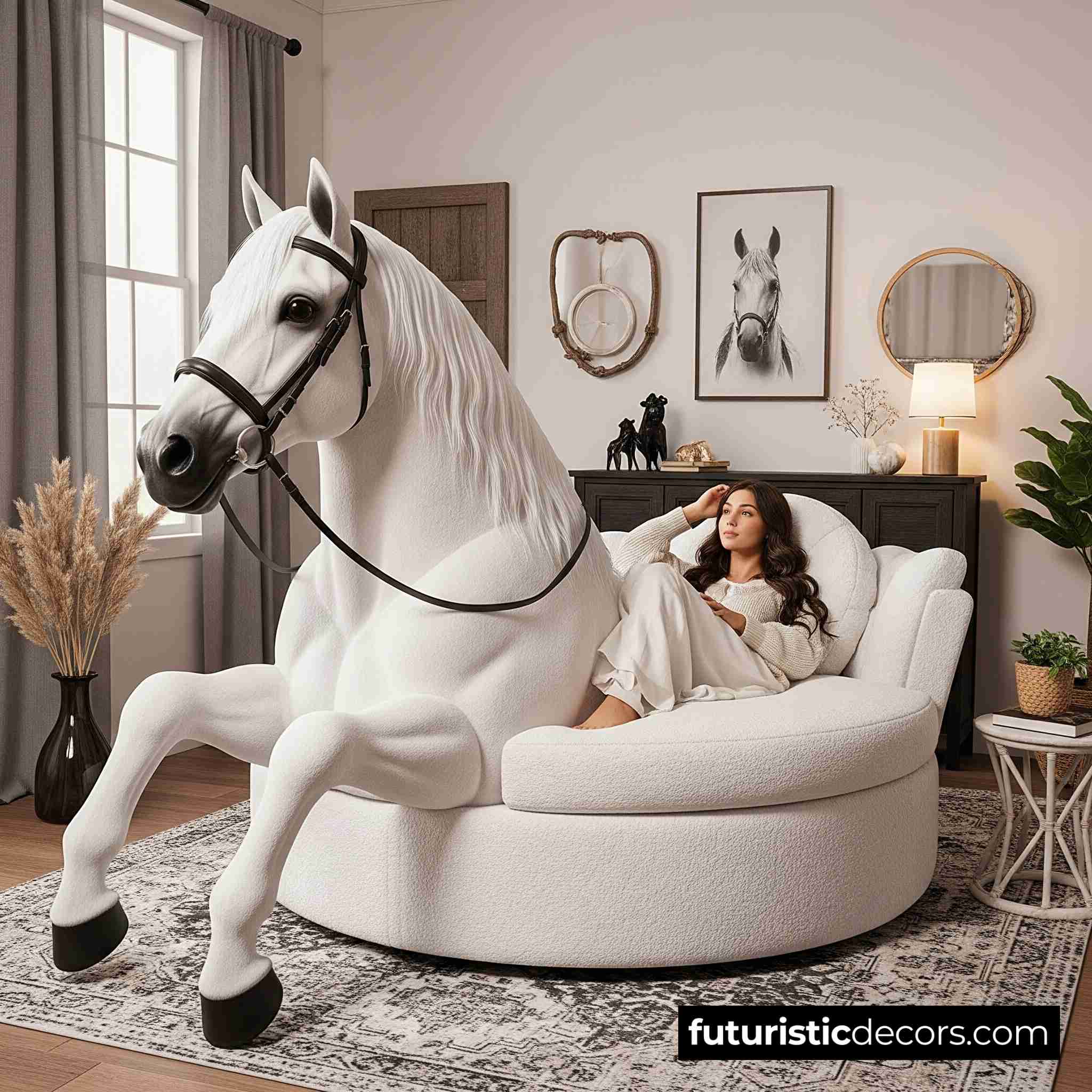 Giant Horse Lounger