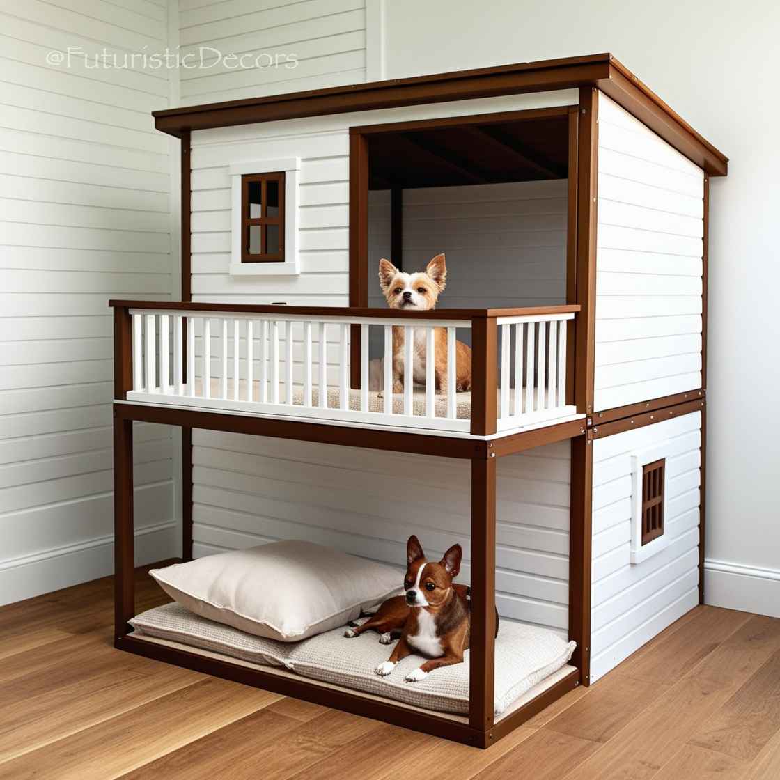 Two-Storey Dog Houses