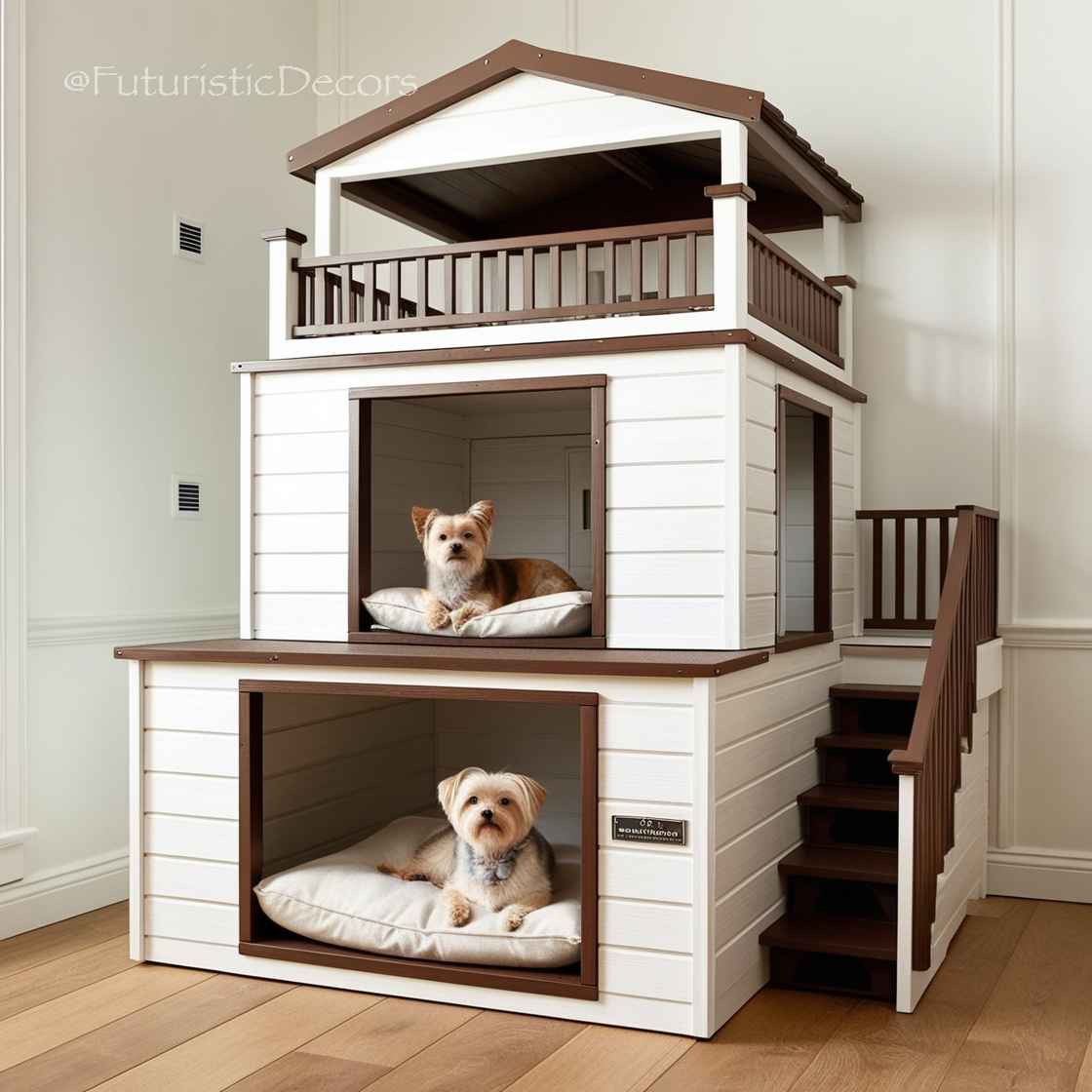 Two-Storey Dog Houses