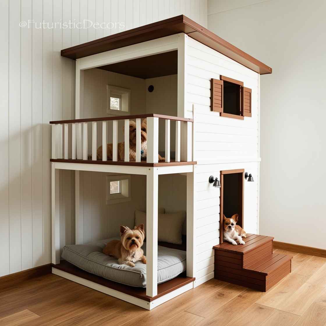 Two-Storey Dog Houses