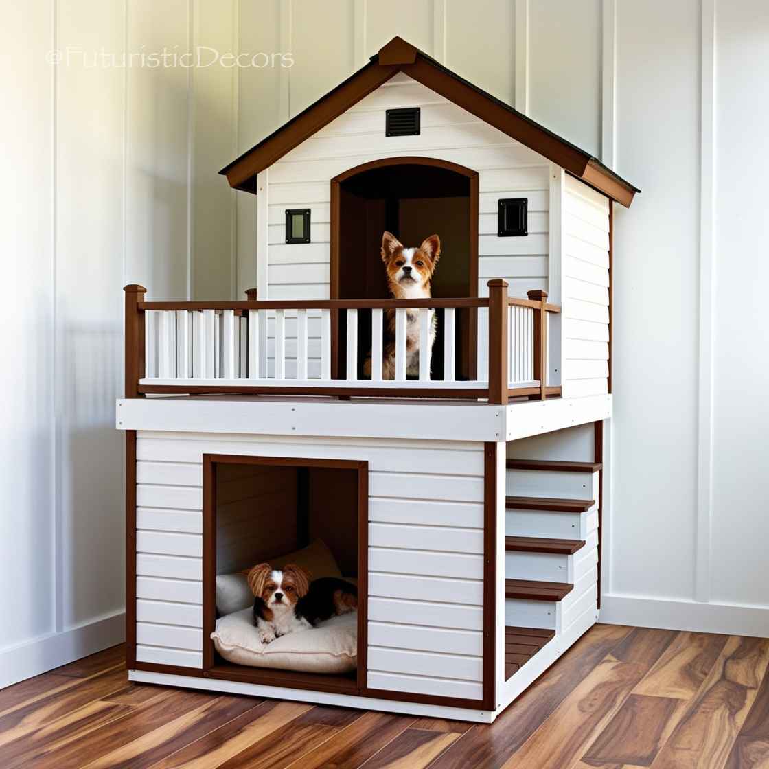 Two-Storey Dog Houses