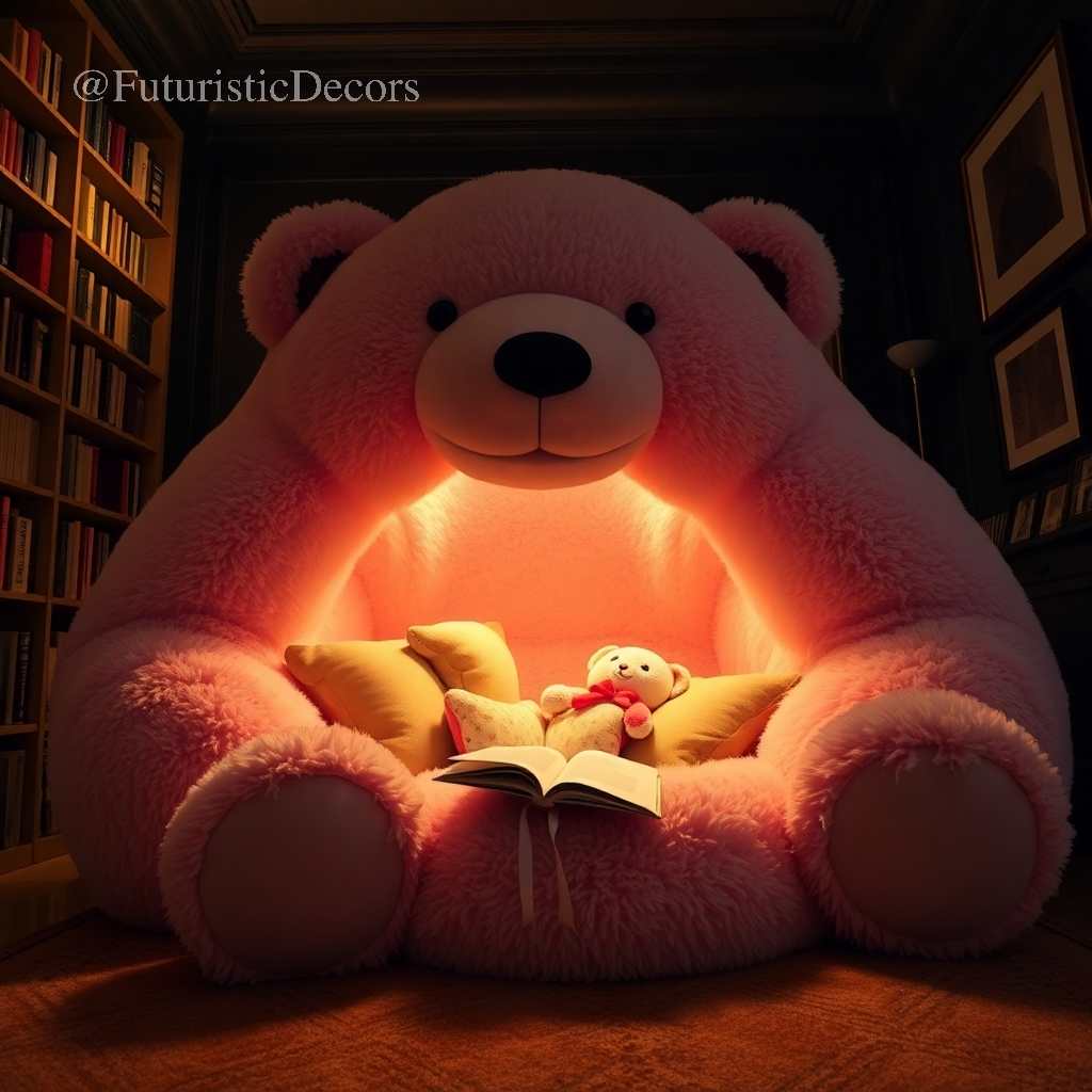 Cute Bear Reading Dens