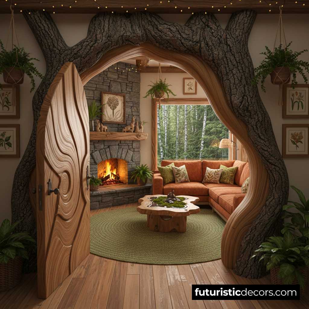 Tree Shaped Doorway