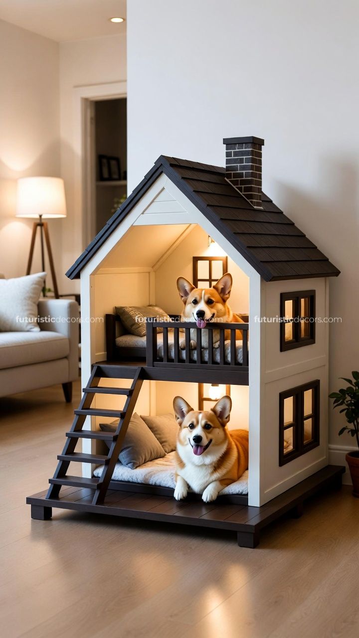 Two Storey Dog Houses