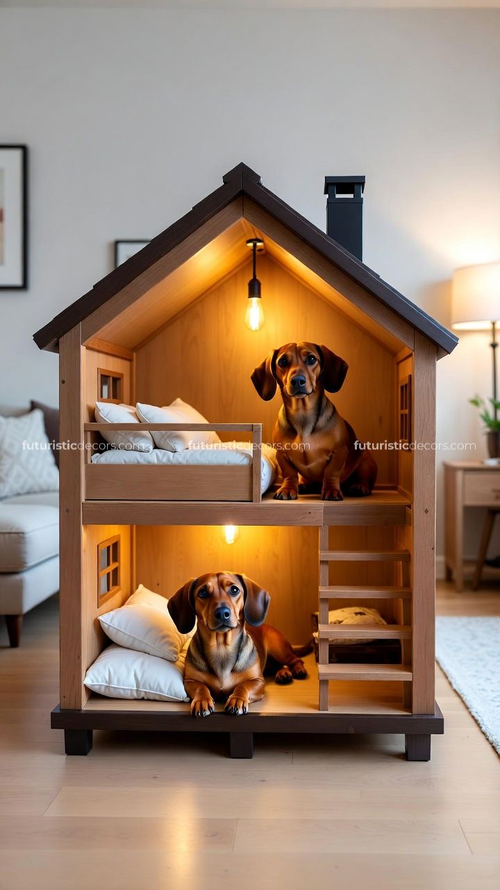 2-storey dog house