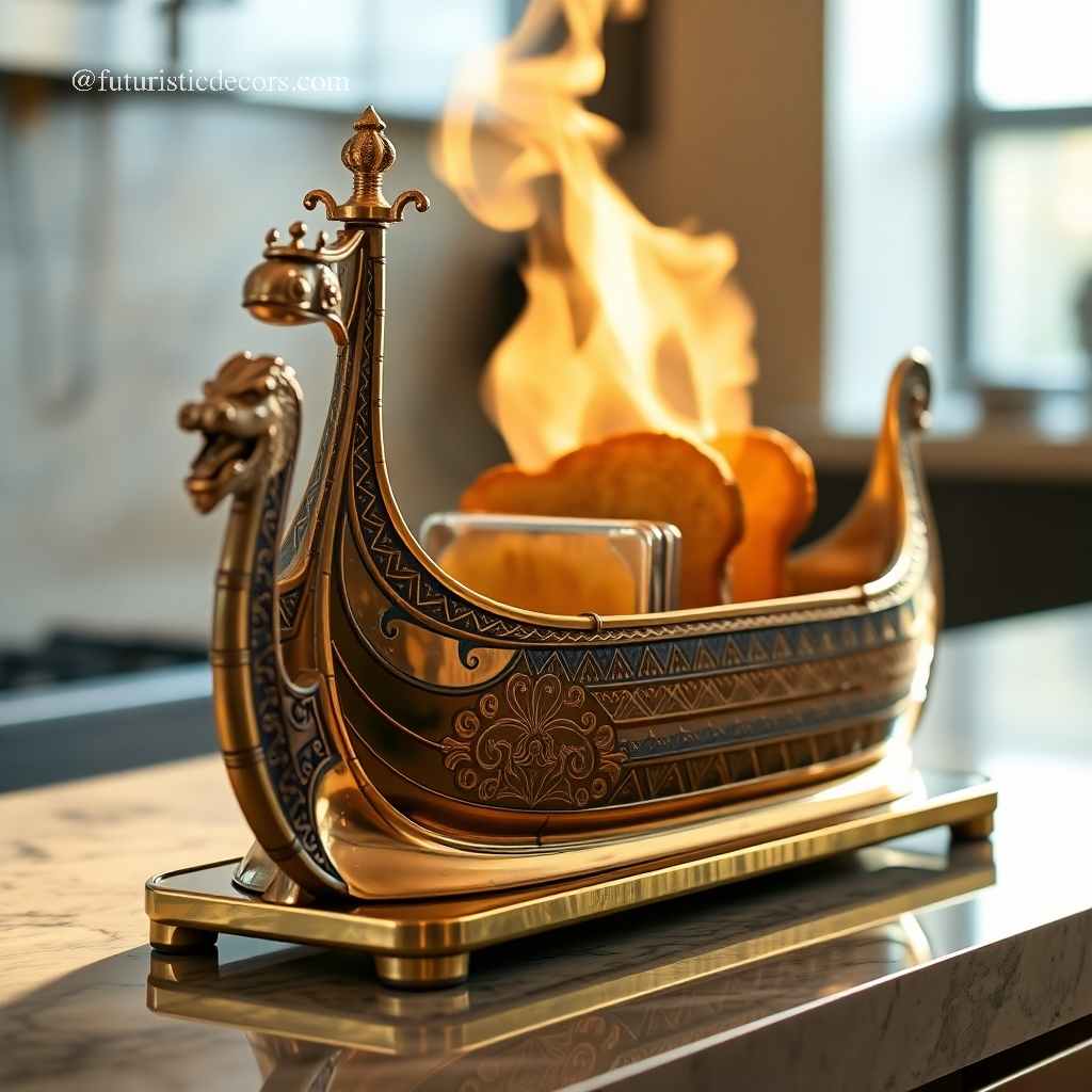 Viking Ship Toaster