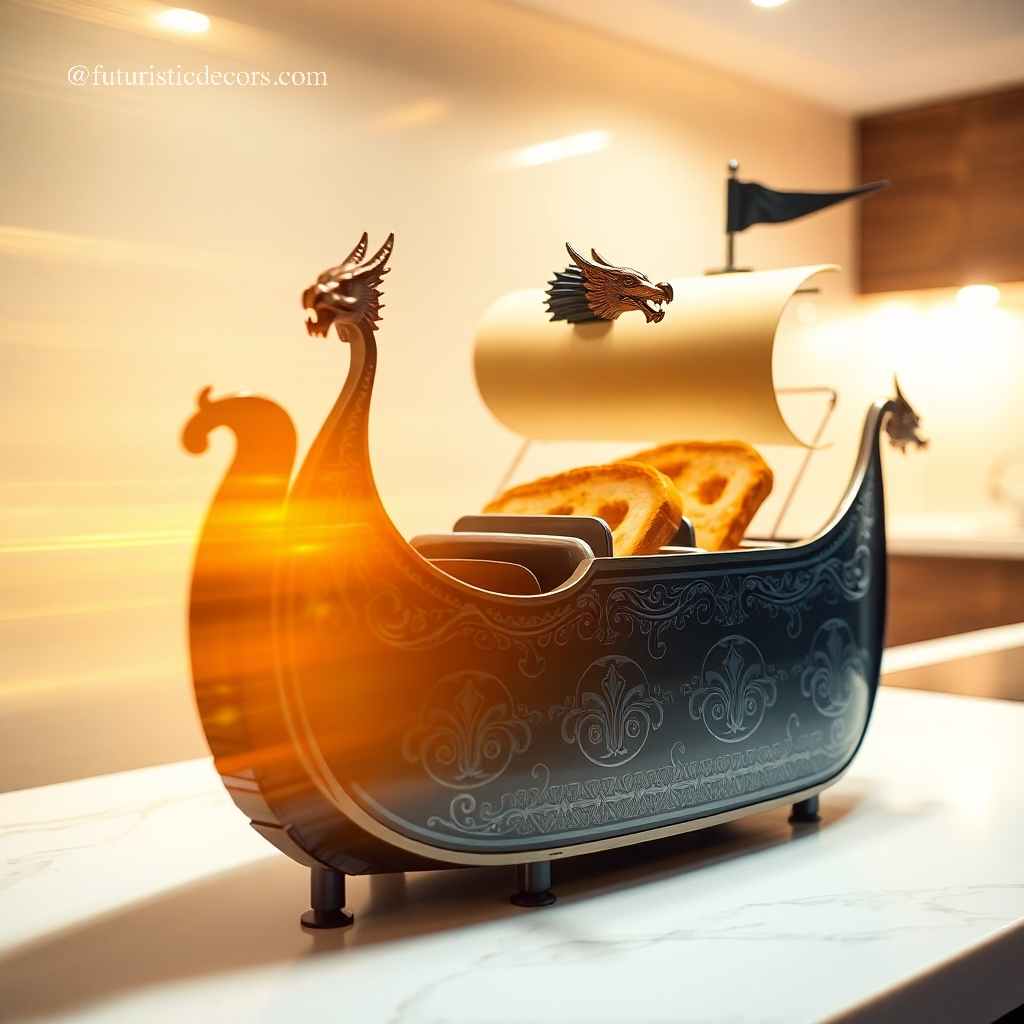 Viking Ship Toaster