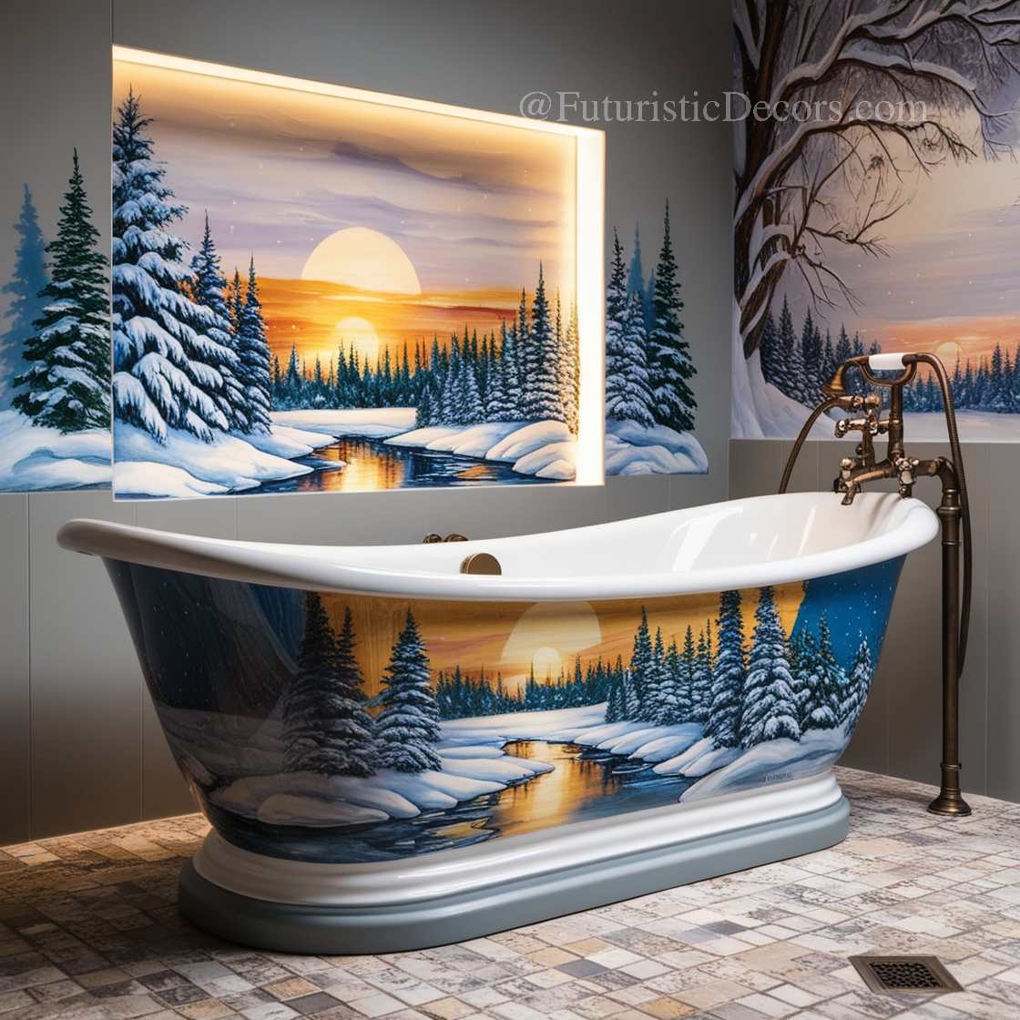 Winter Bathtub