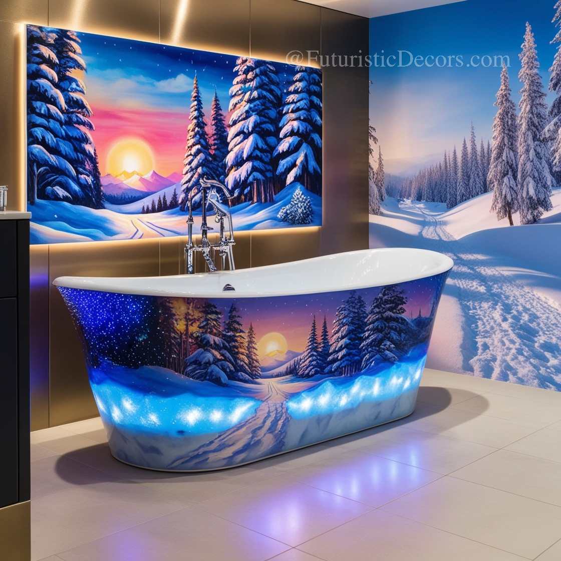 Winter Bathtub