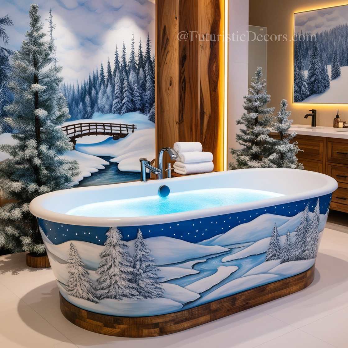 Winter Bathtub