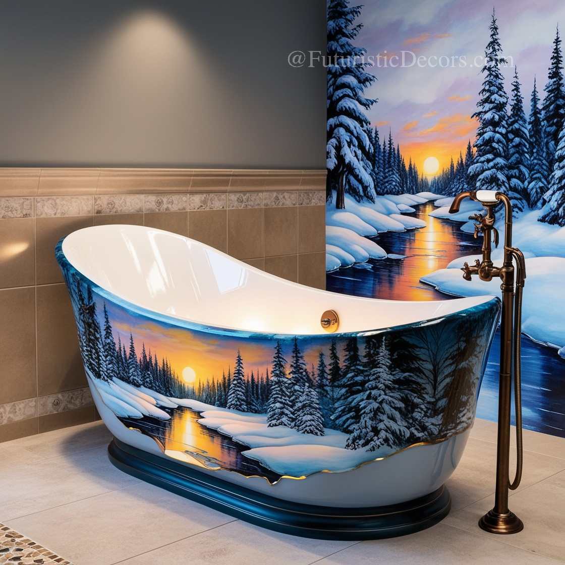 Winter Bathtub