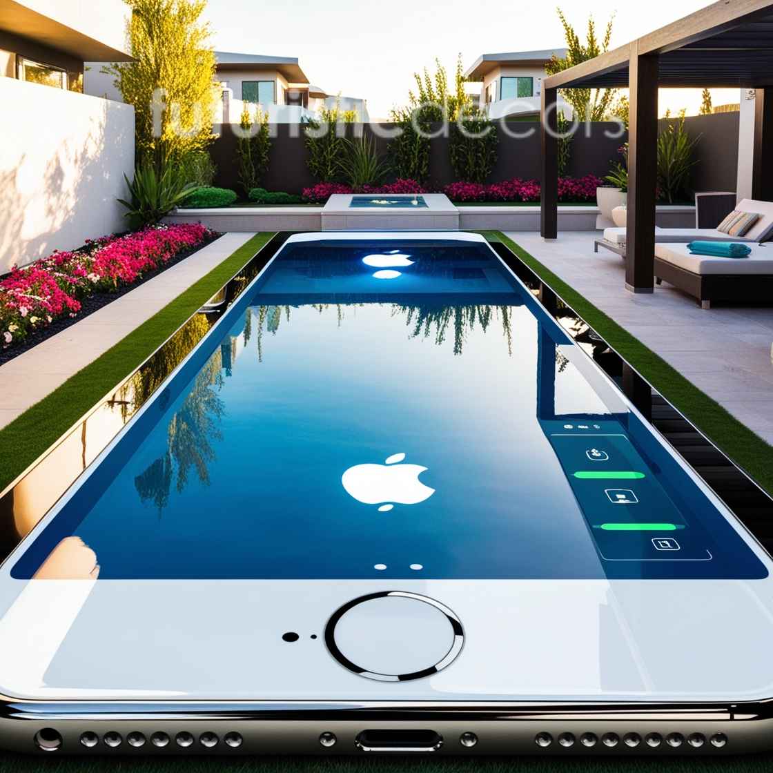 iPhone Shaped Pool