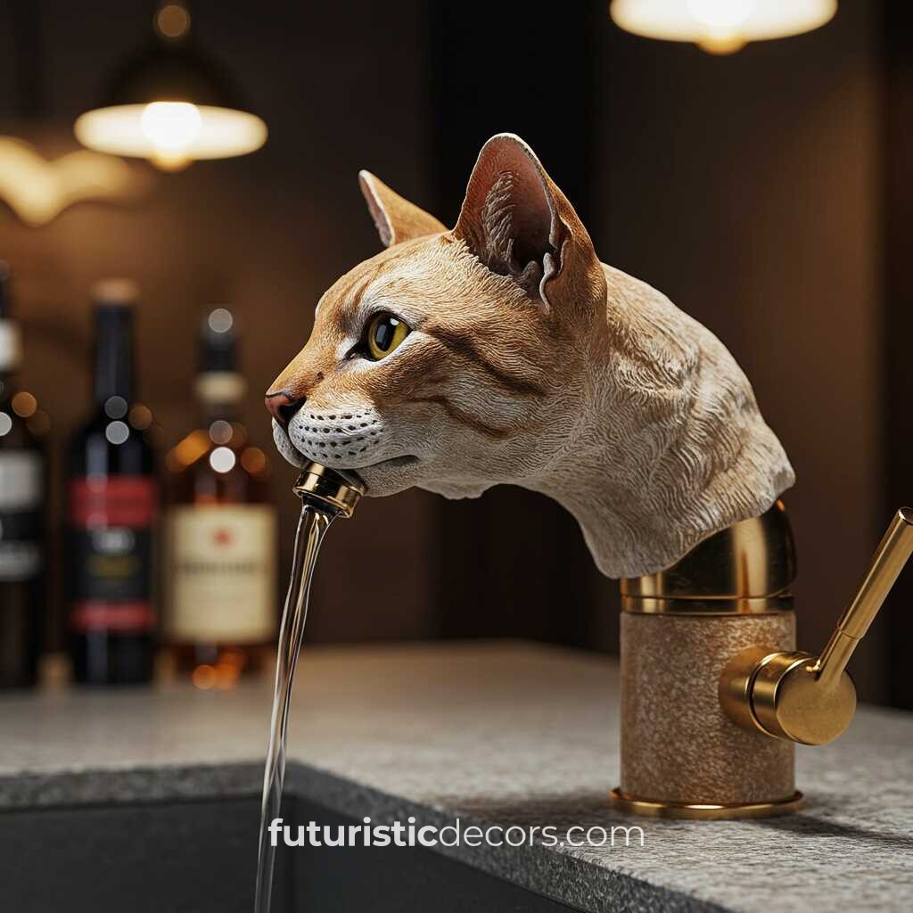 Cat Shaped Faucet