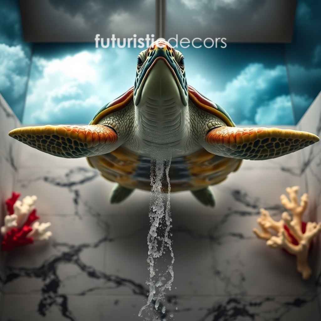 Sea Turtle Shower Head