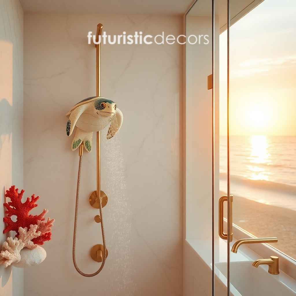 Sea Turtle Shower Head