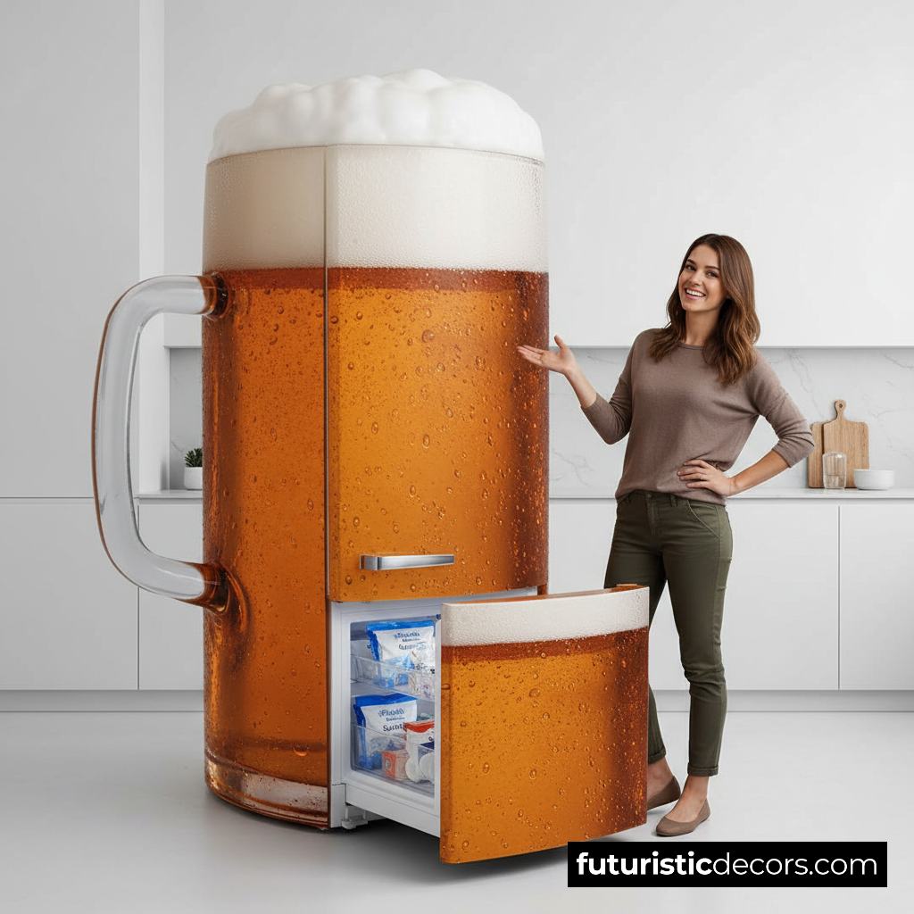Beer Mug Shaped Fridges: The Coolest Addition to Any Home Bar Beer Mug Fridges