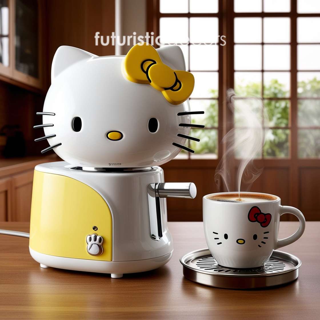 Hello Kitty Inspired Coffee Maker