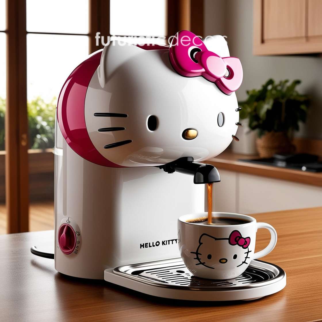 Hello Kitty Inspired Coffee Maker