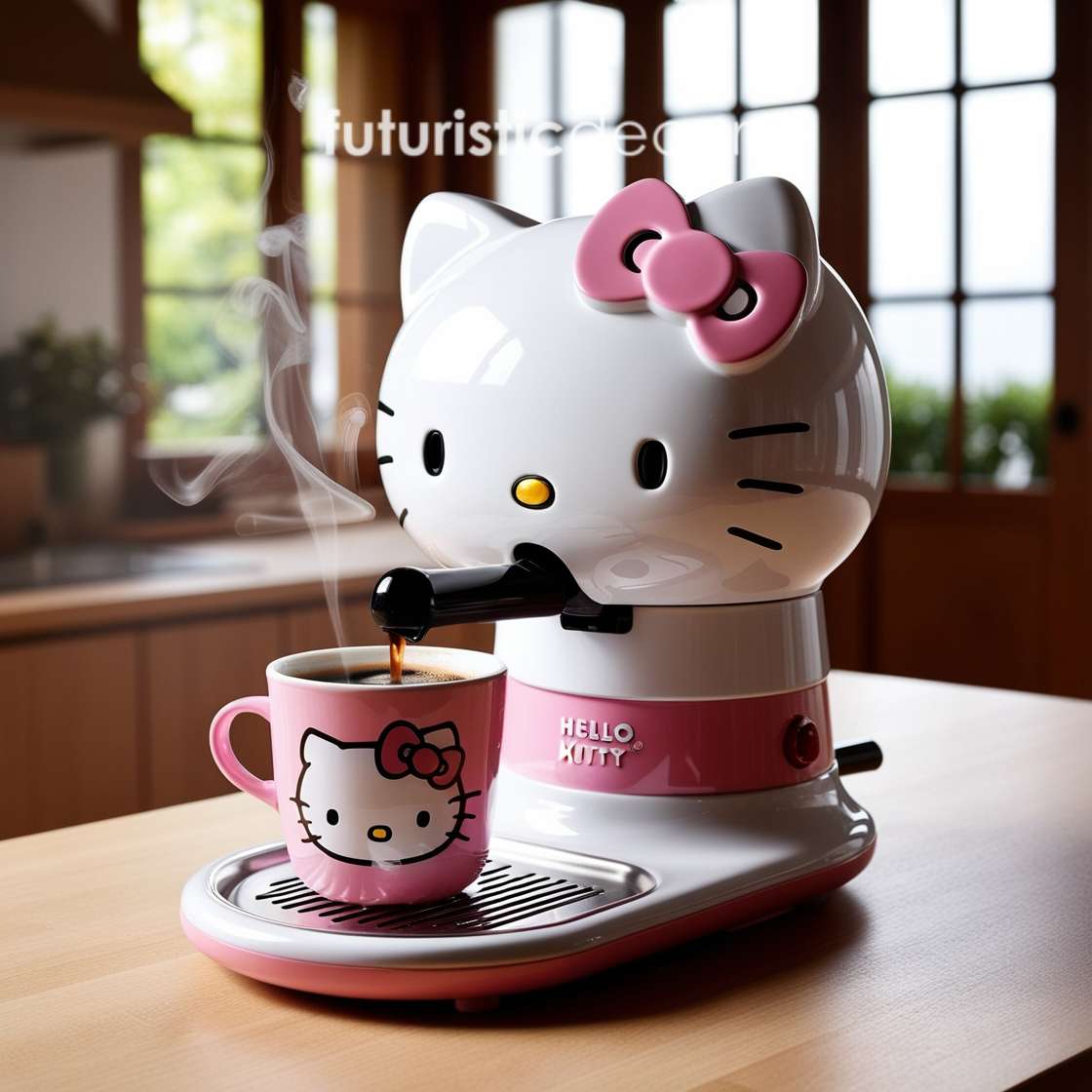 Hello Kitty Inspired Coffee Maker