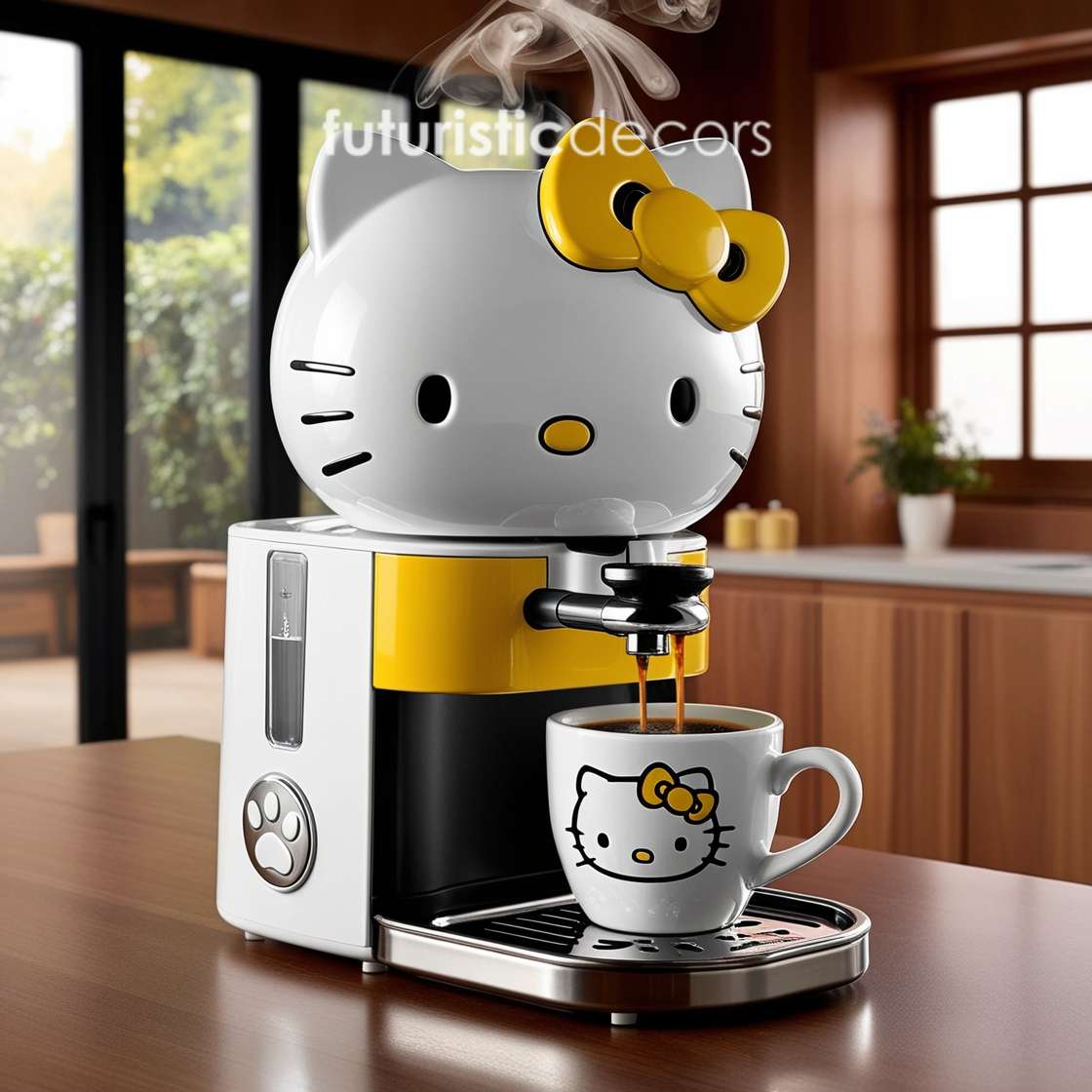 Hello Kitty Inspired Coffee Maker