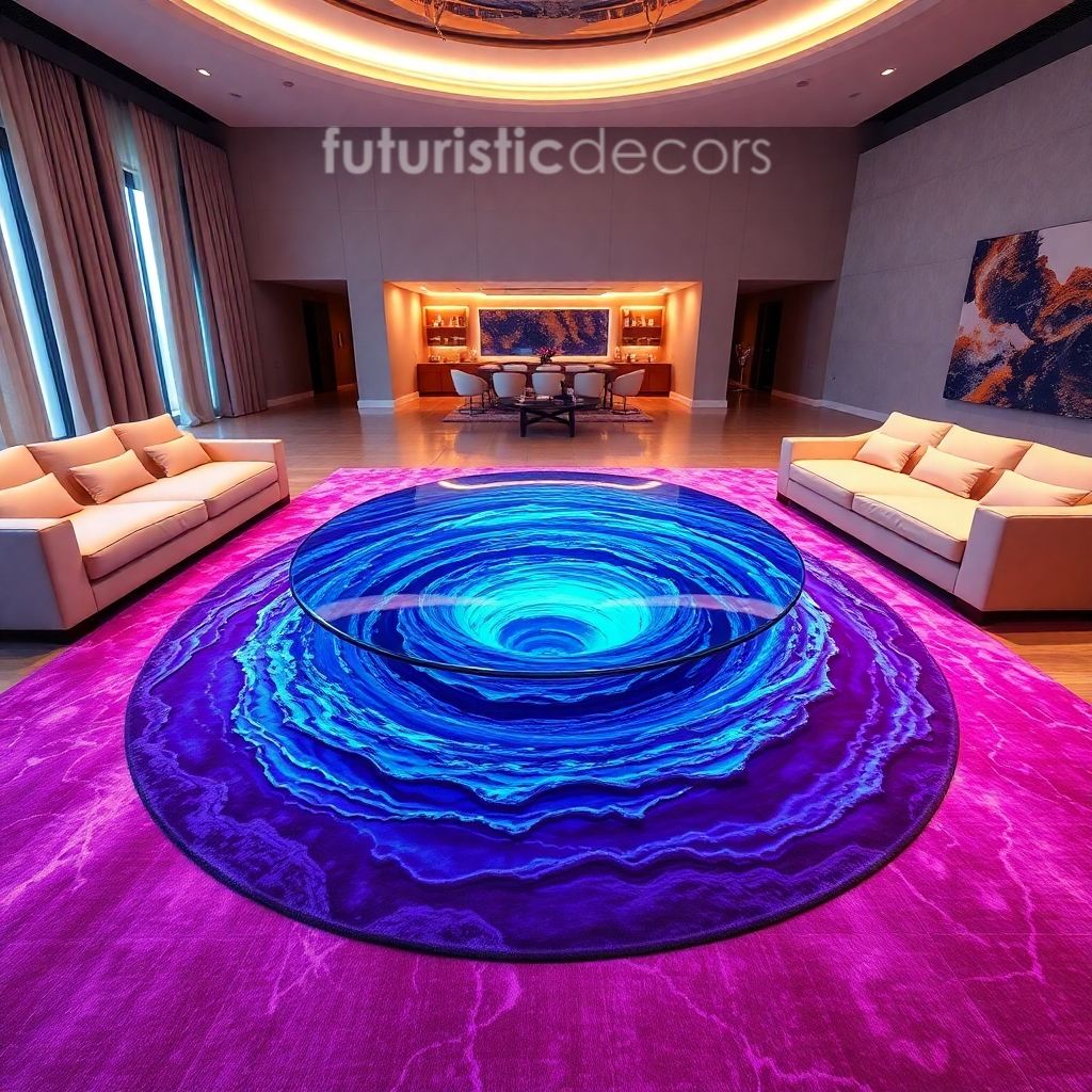 Water Vortex Coffee Table