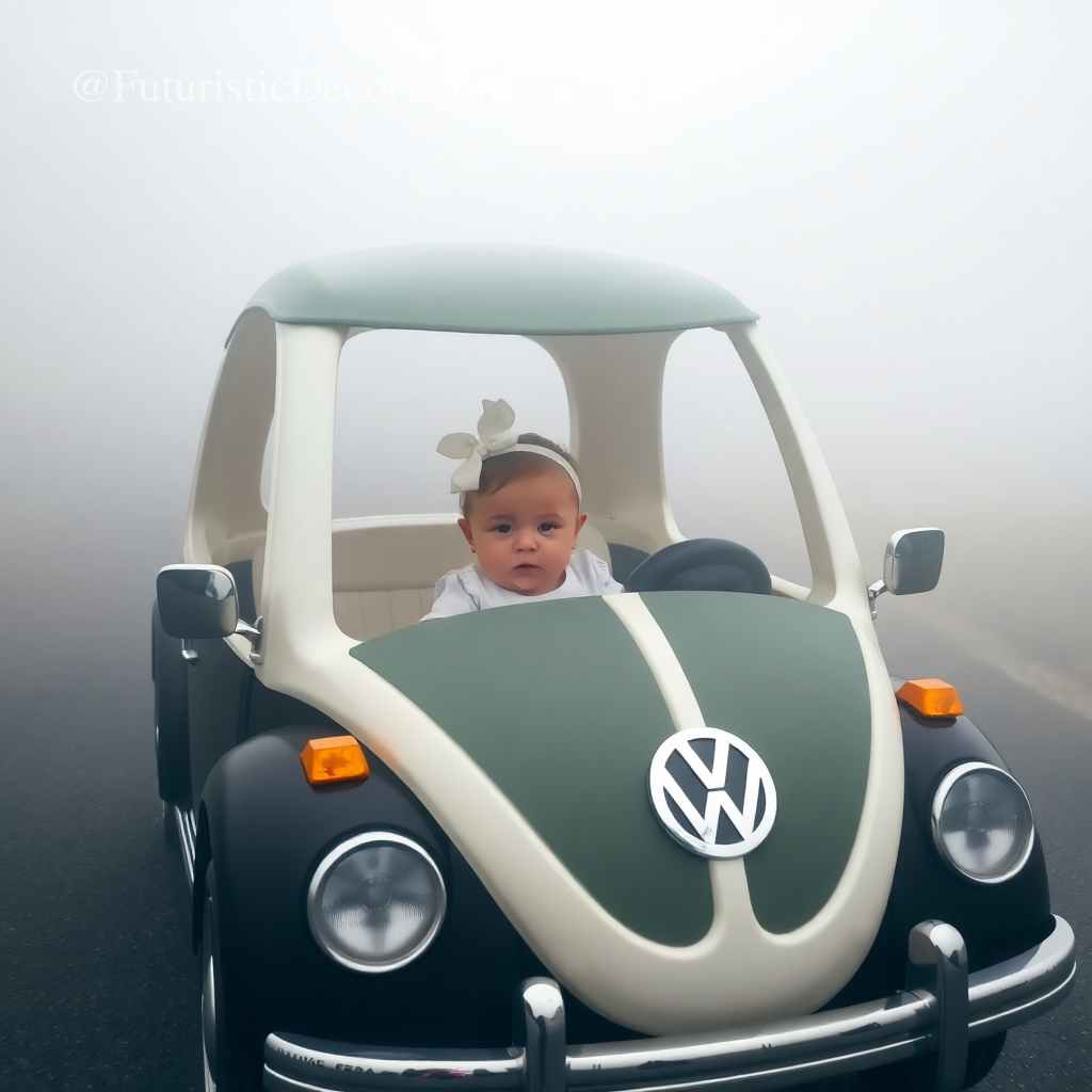 Volkswagen Inspired Cozy Coupe