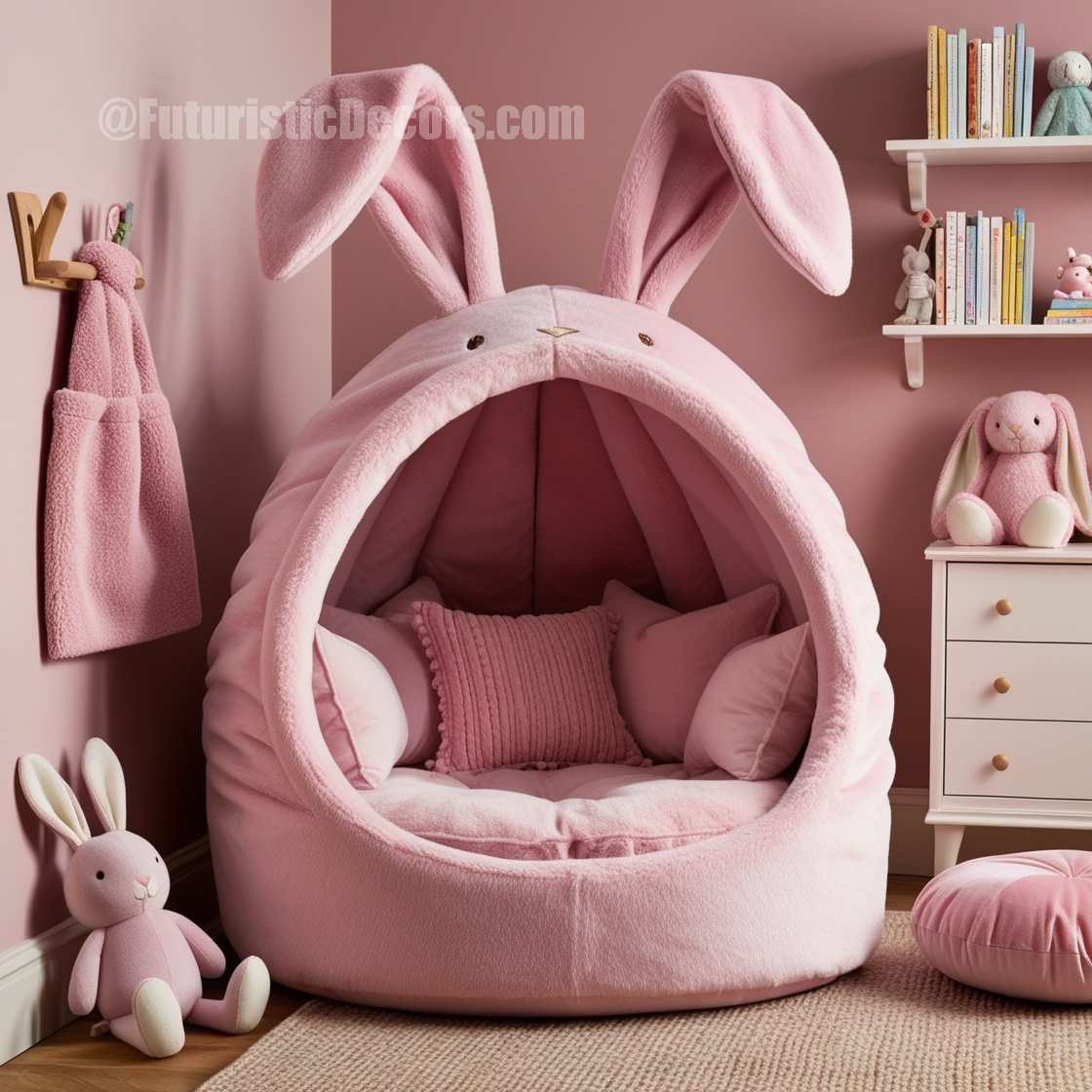 Bunny Lounging Dens