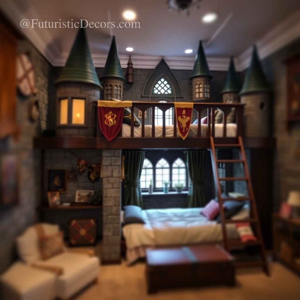 Hogwarts Castle Bunk Bed