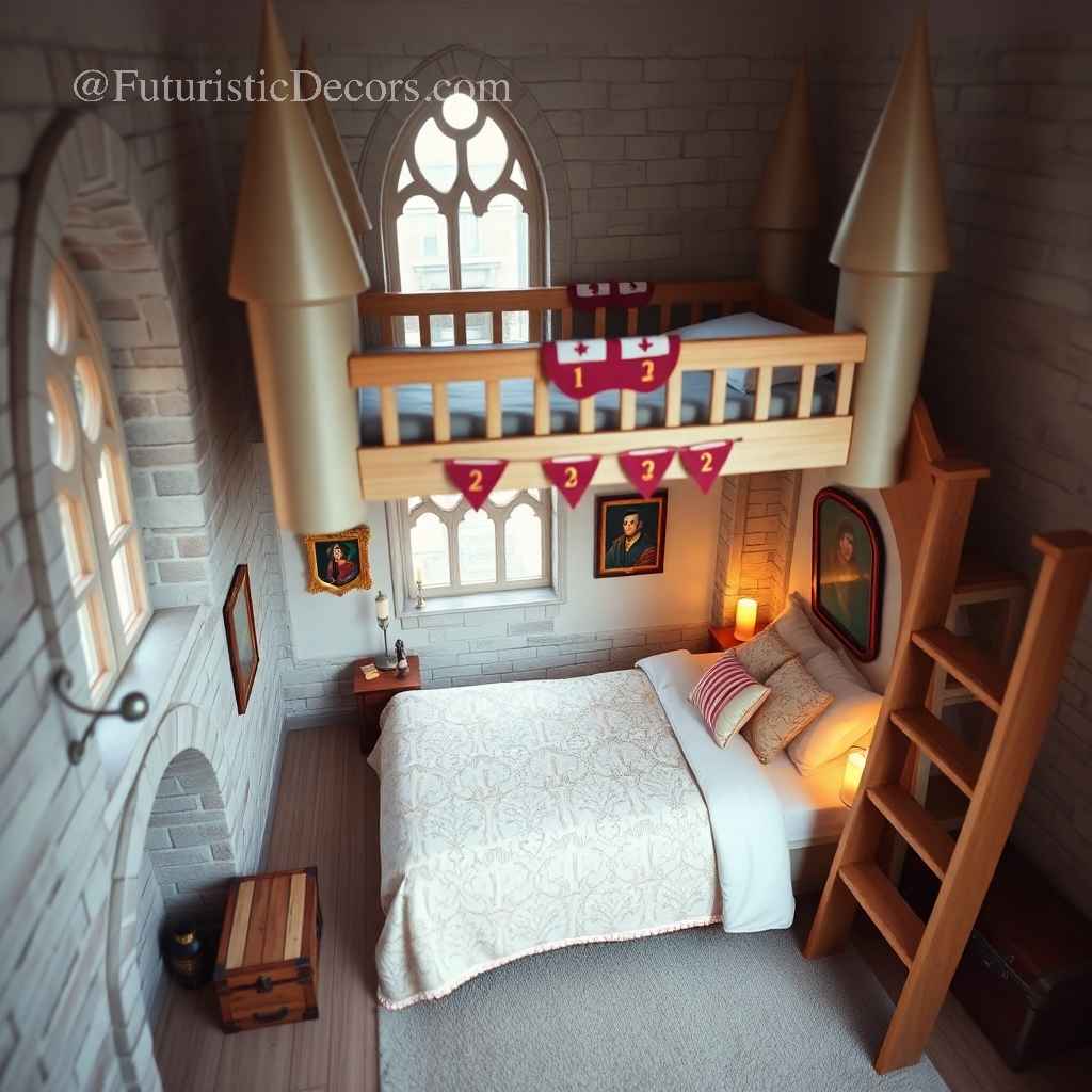 Hogwarts Castle Bunk Bed