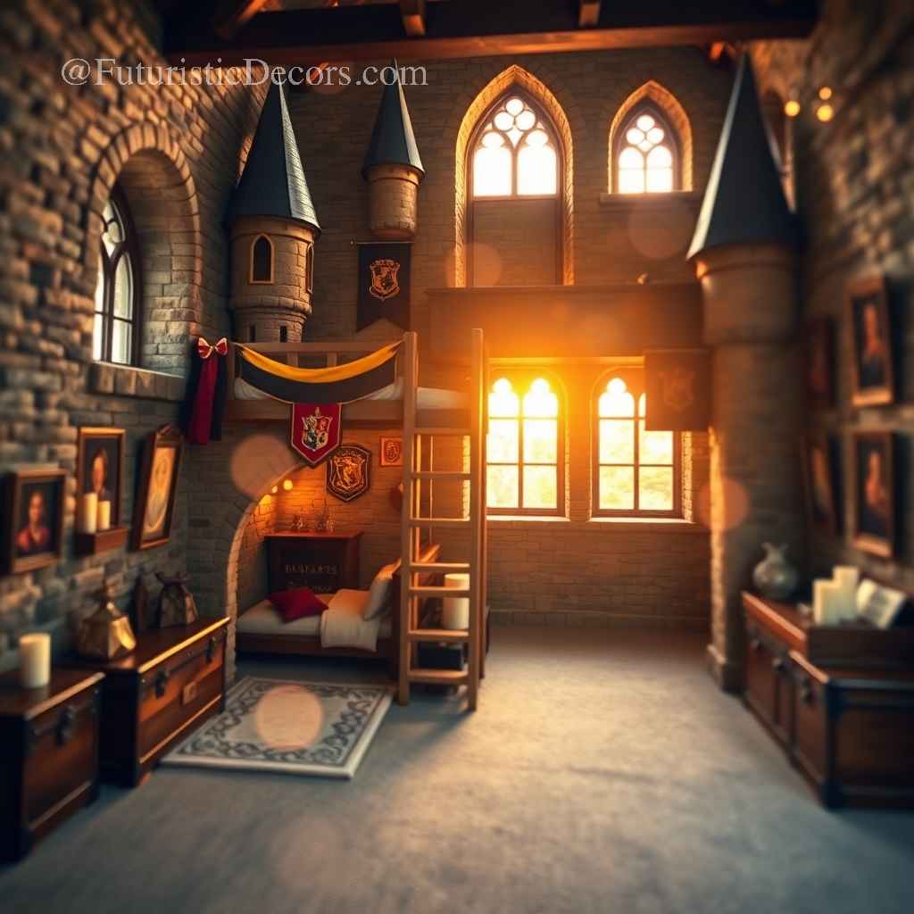 Hogwarts Castle Bunk Bed