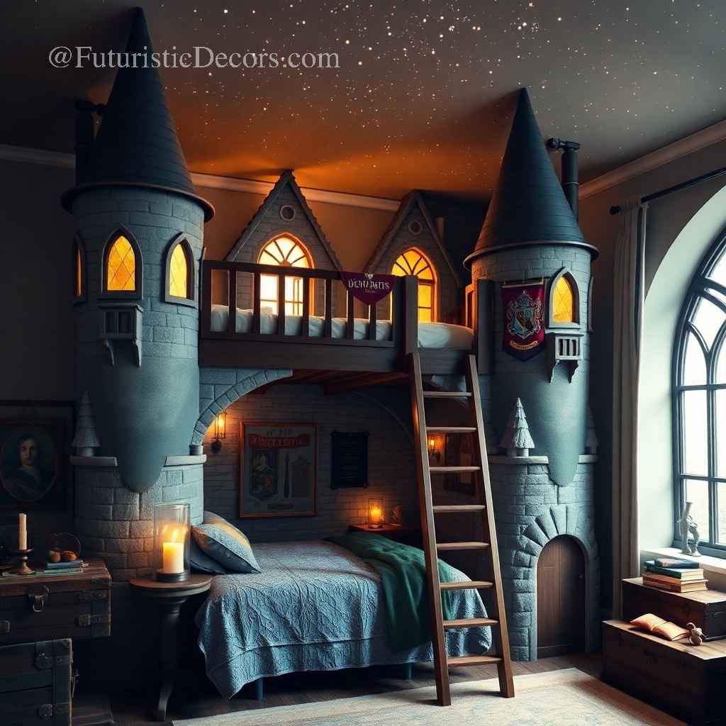 Hogwarts Castle Bunk Bed