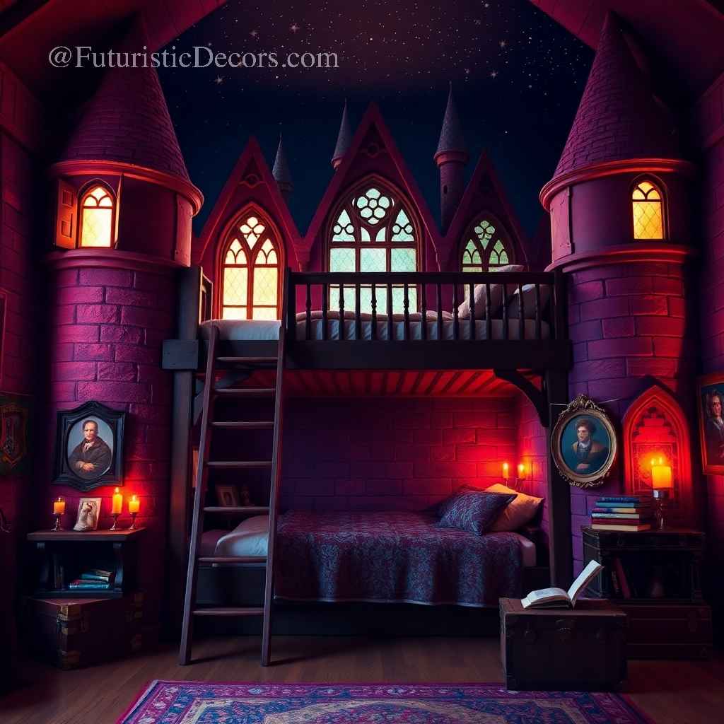 Hogwarts Castle Bunk Bed