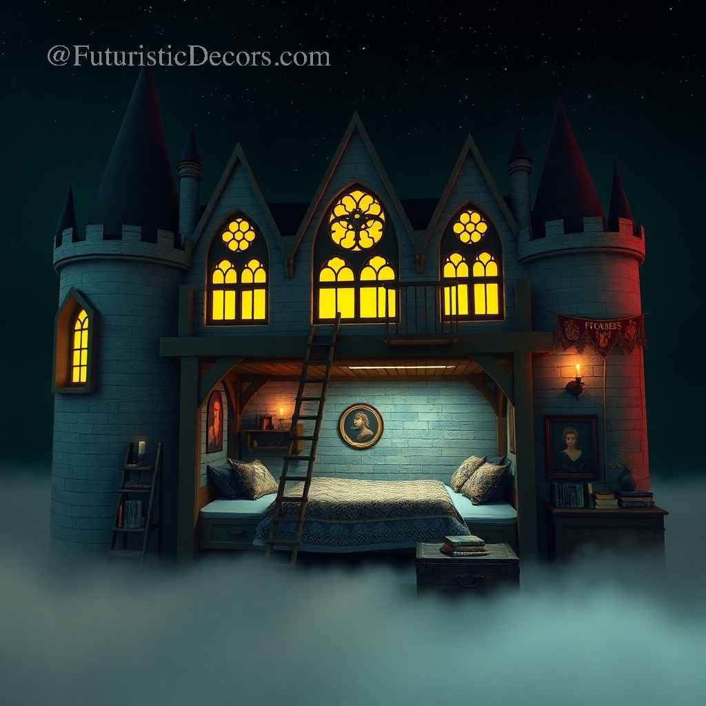 Hogwarts Castle Bunk Bed