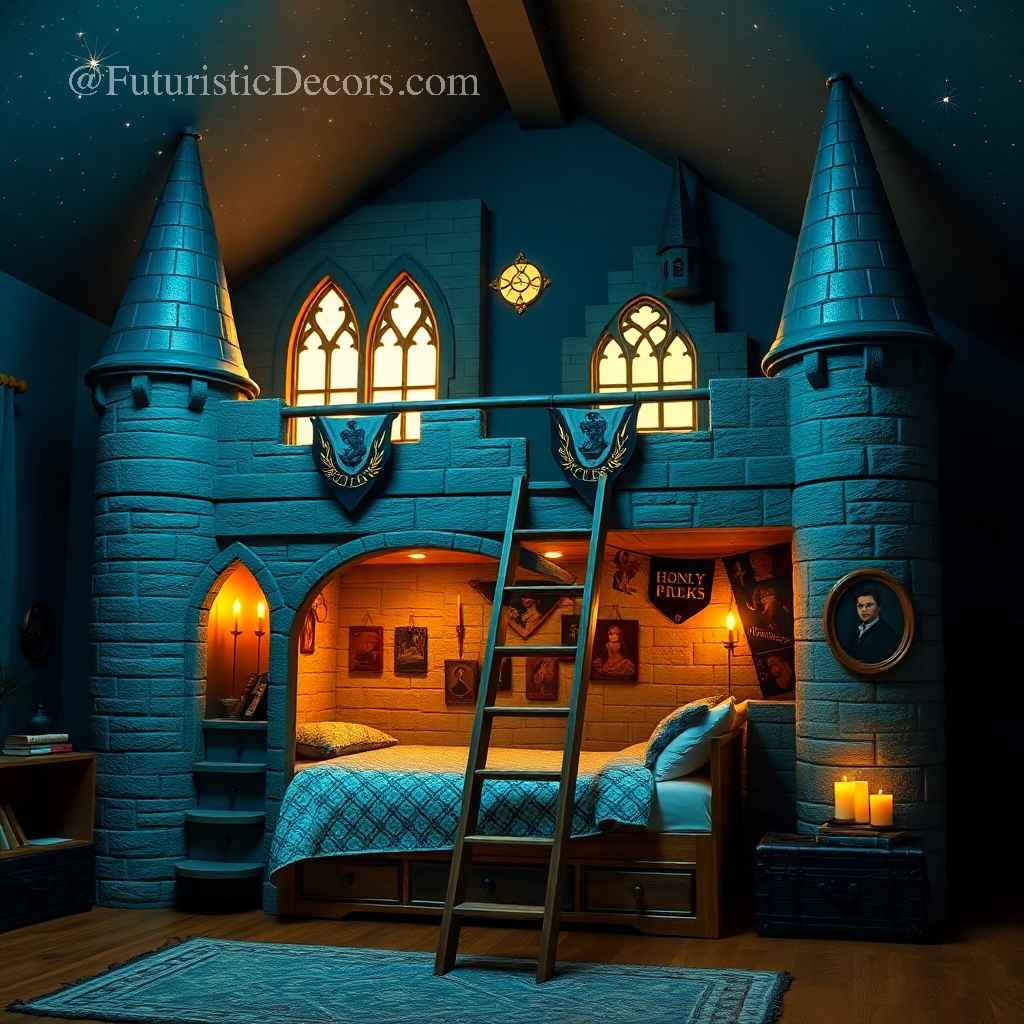 Hogwarts Castle Bunk Bed