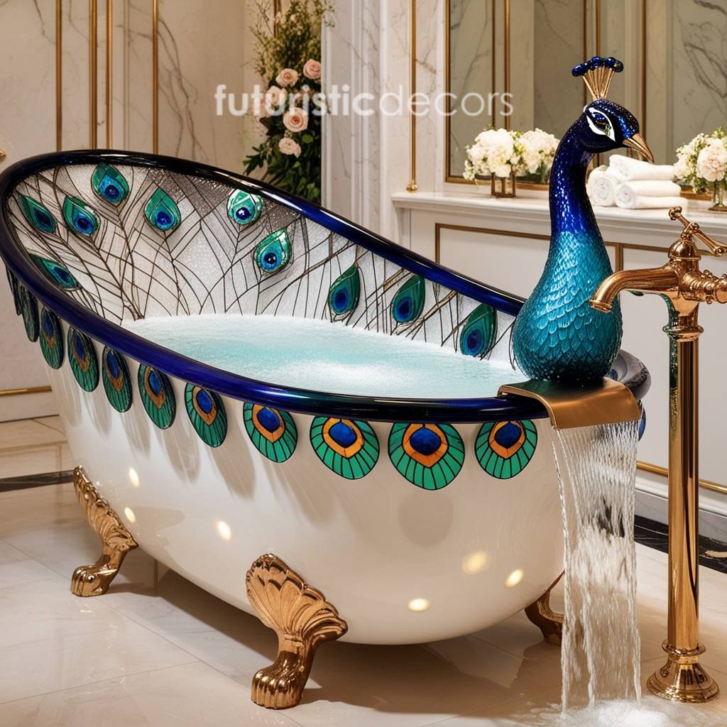 Peacock Bathtub