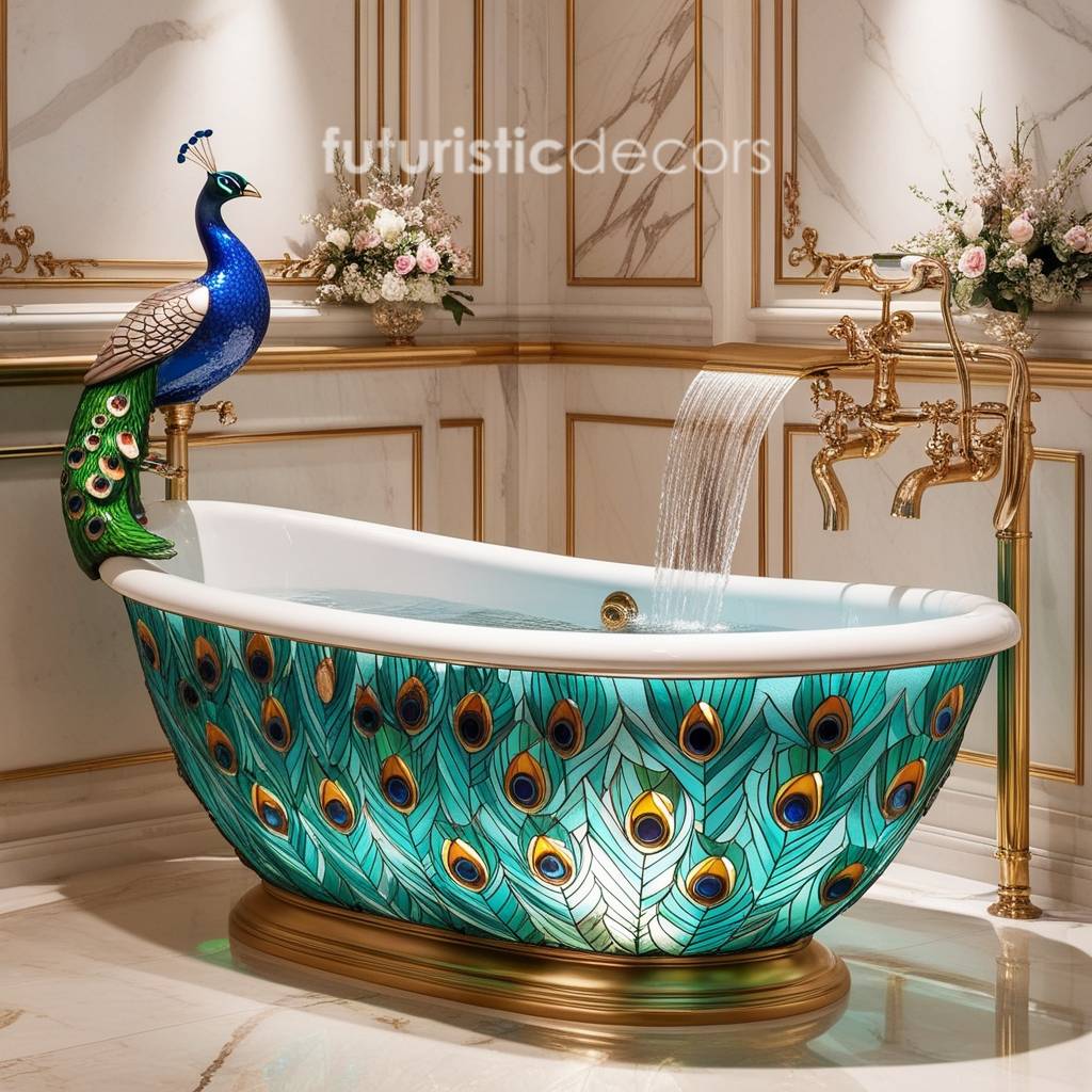 Peacock Bathtub