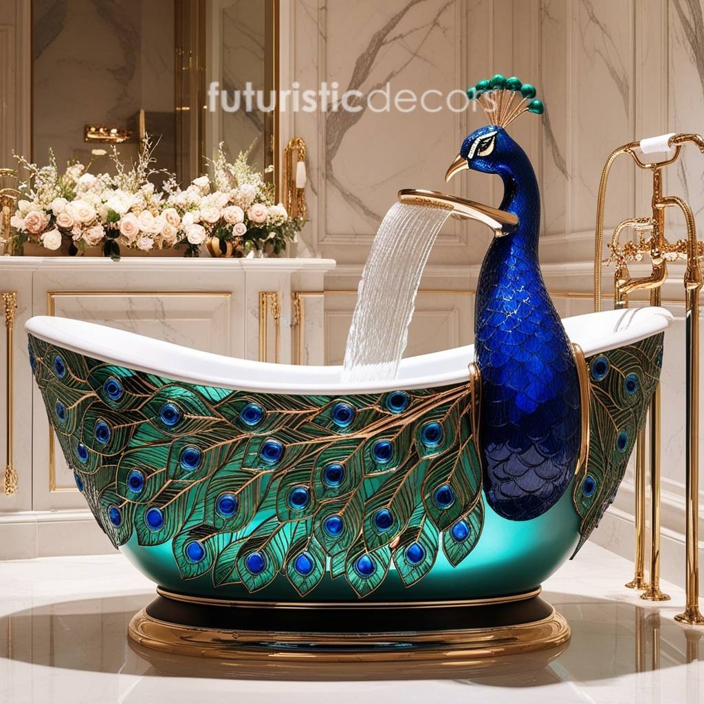 Peacock Bathtub