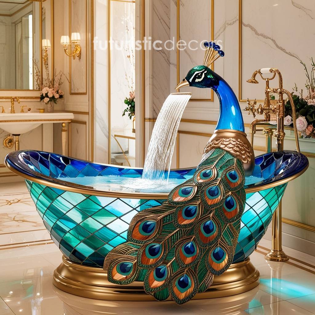 Peacock Bathtub