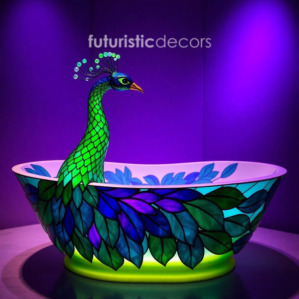 Peacock Bathtub