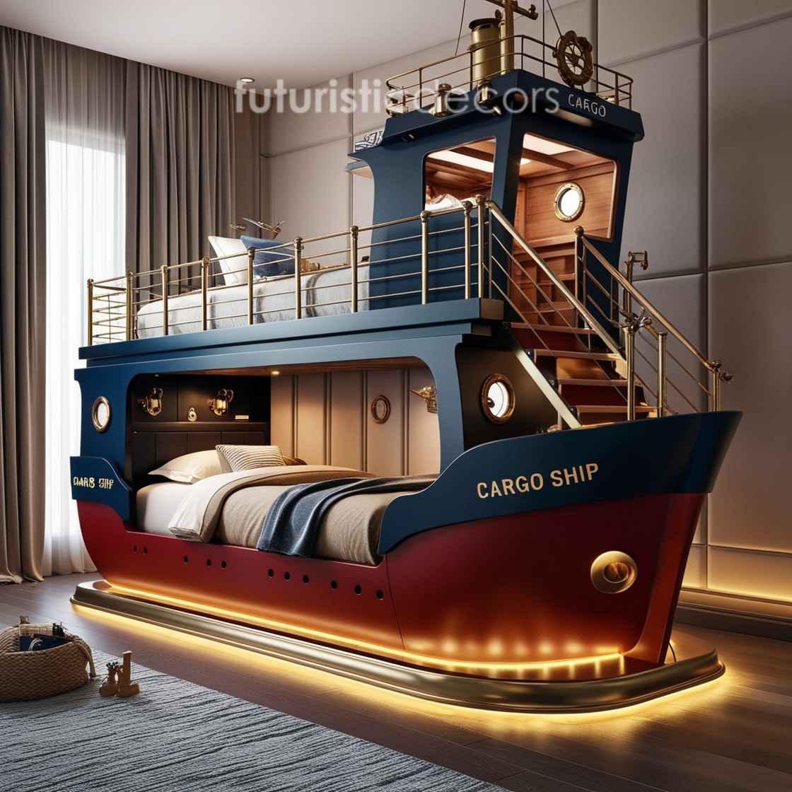 Cargo Ship Bunk Bed