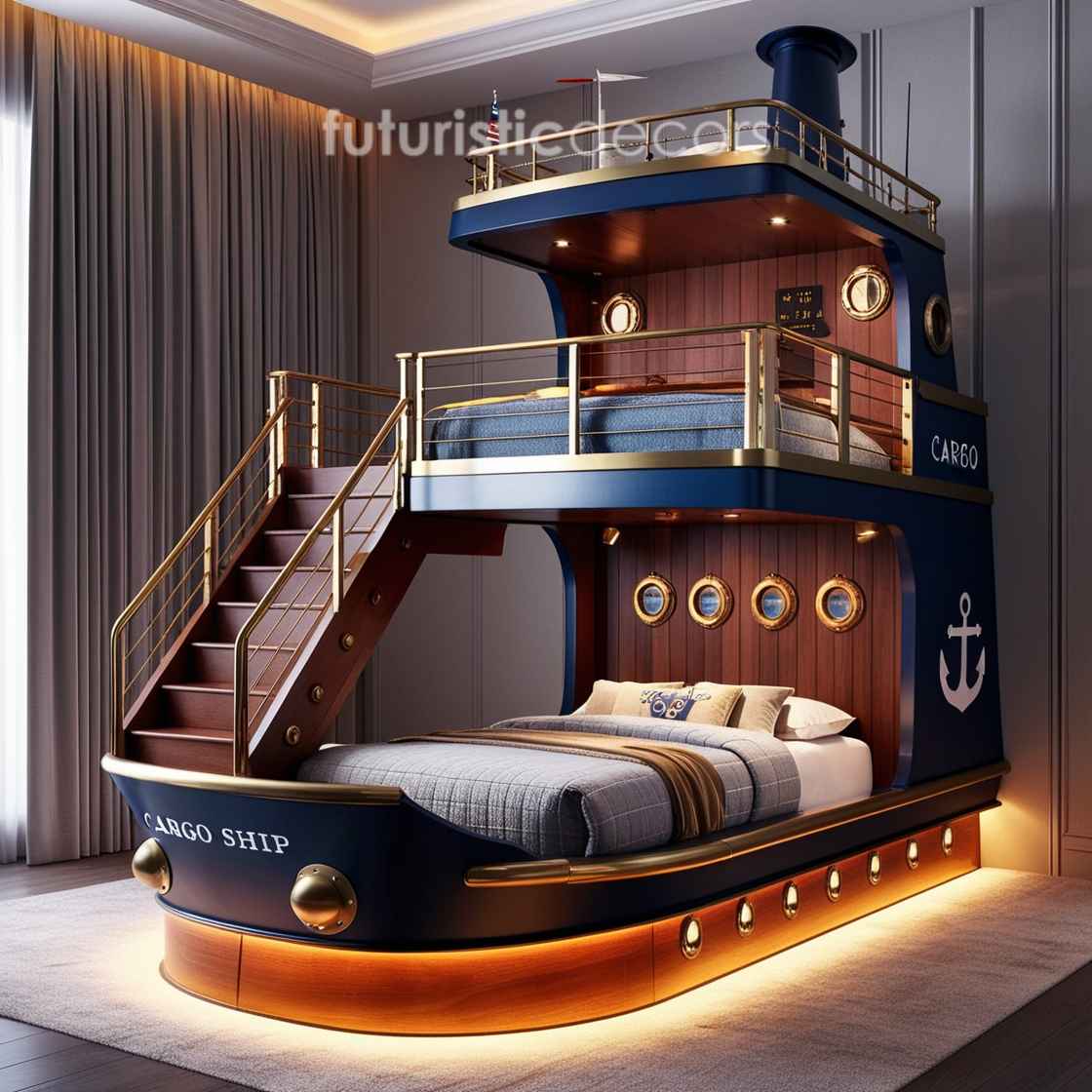 Cargo Ship Bunk Bed