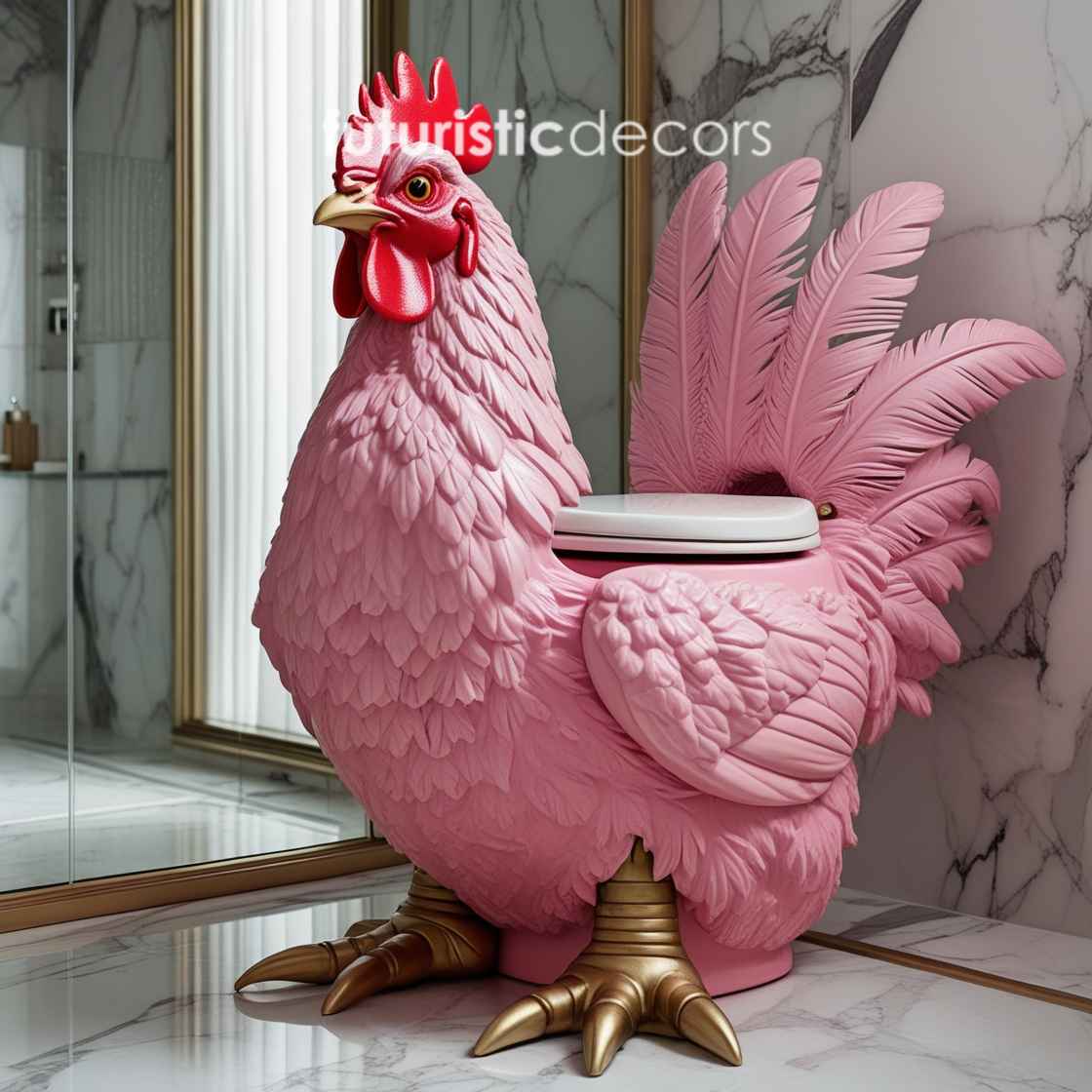 Chicken Toilets