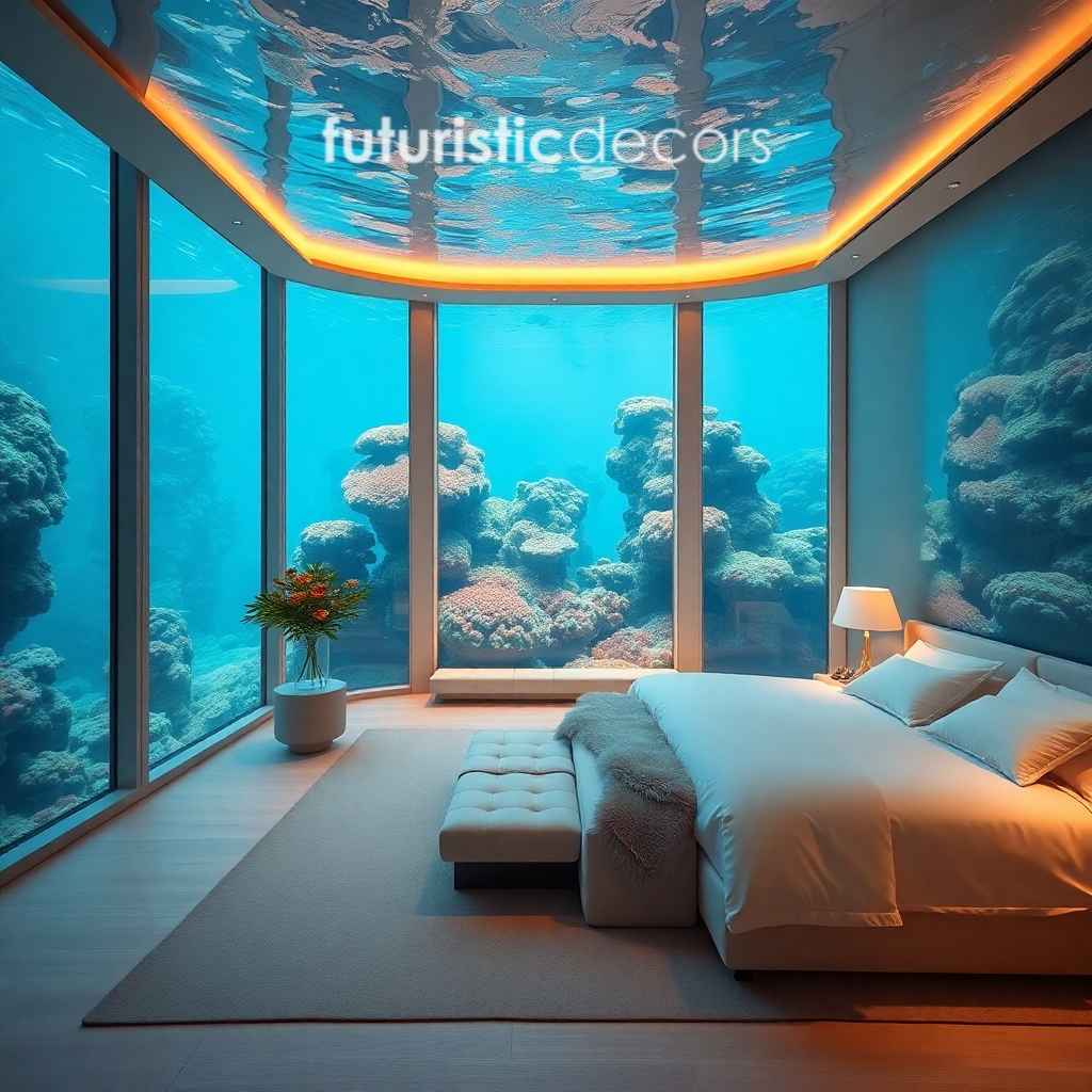 Absolutely Stunning Underwater Bedroom