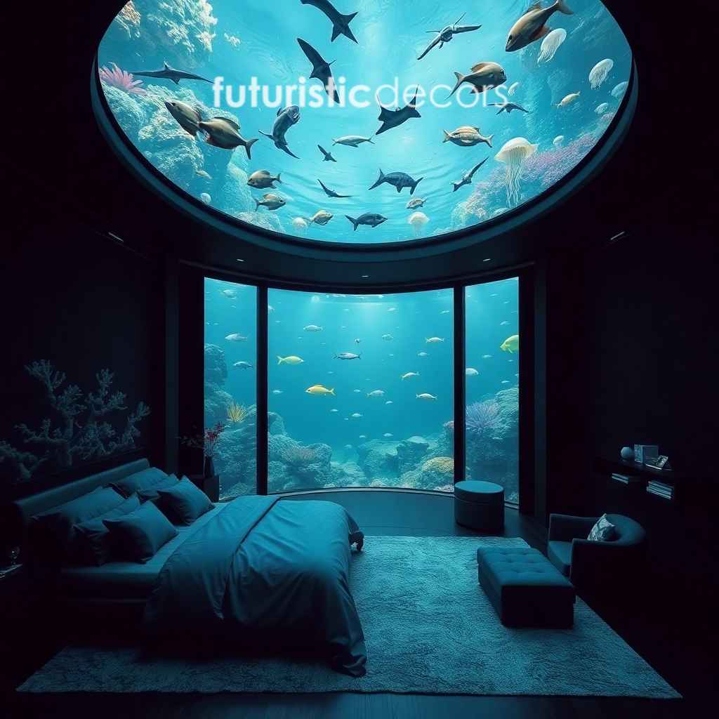 Absolutely Stunning Underwater Bedroom