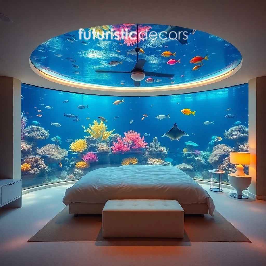 Absolutely Stunning Underwater Bedroom