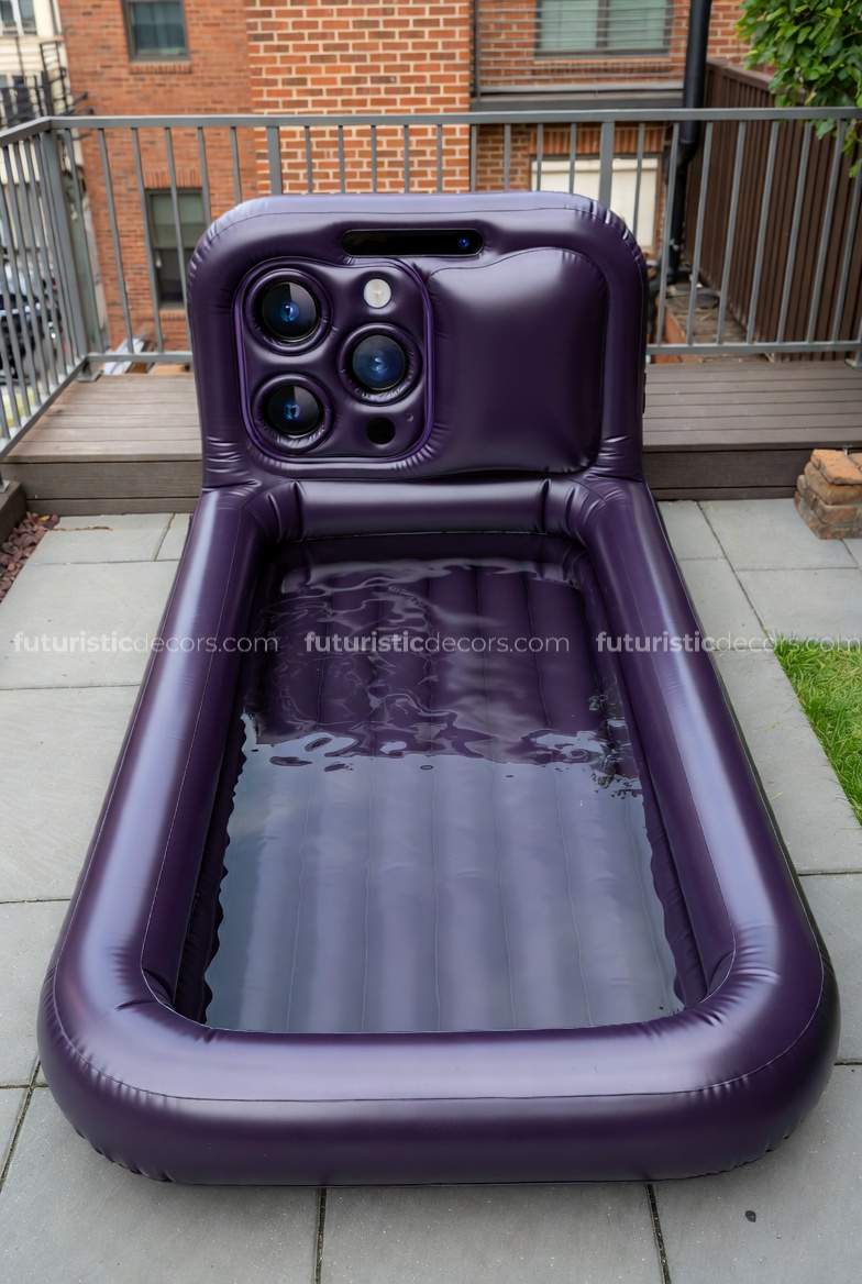 inflatable smart phone pool
