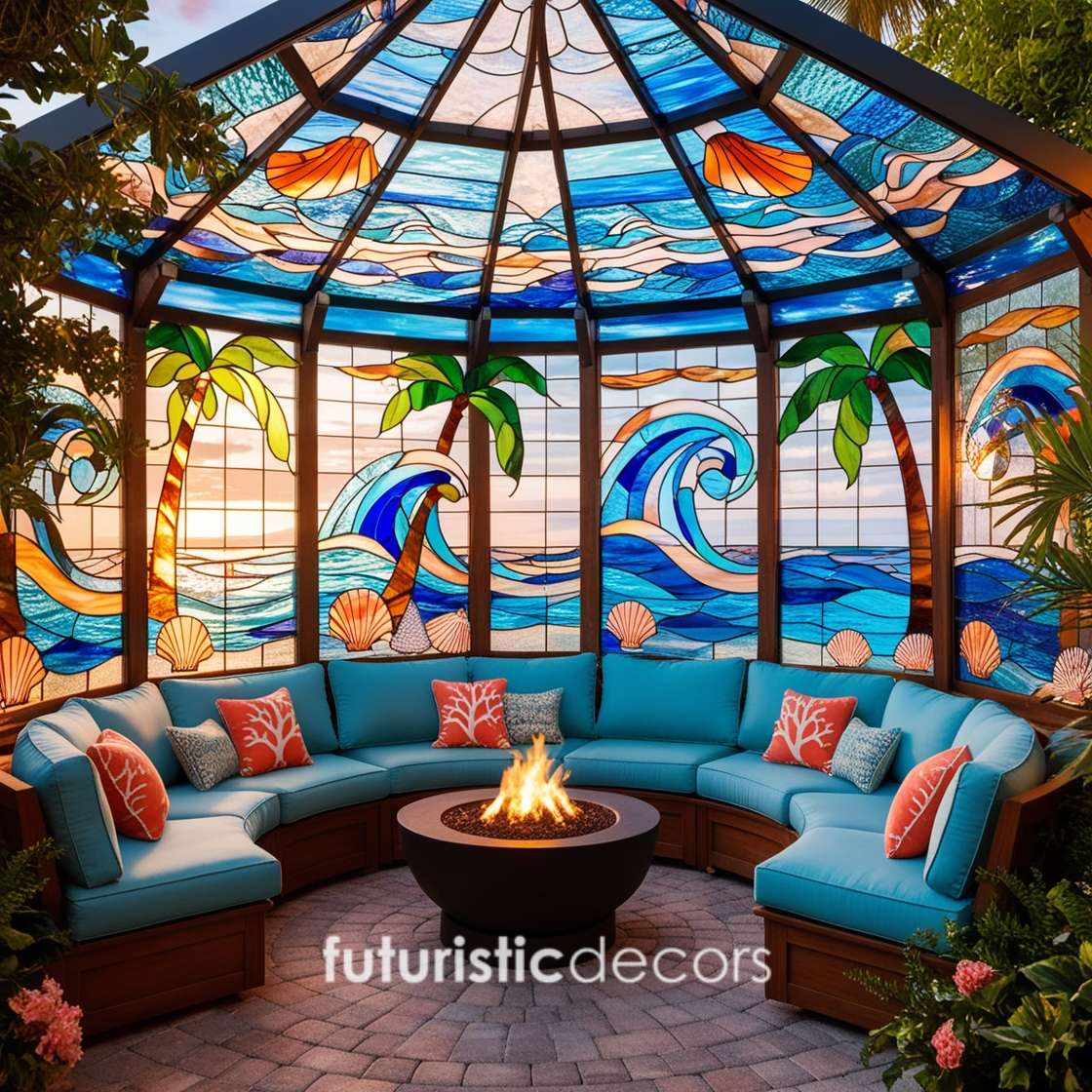 Stained Glass Gazebos