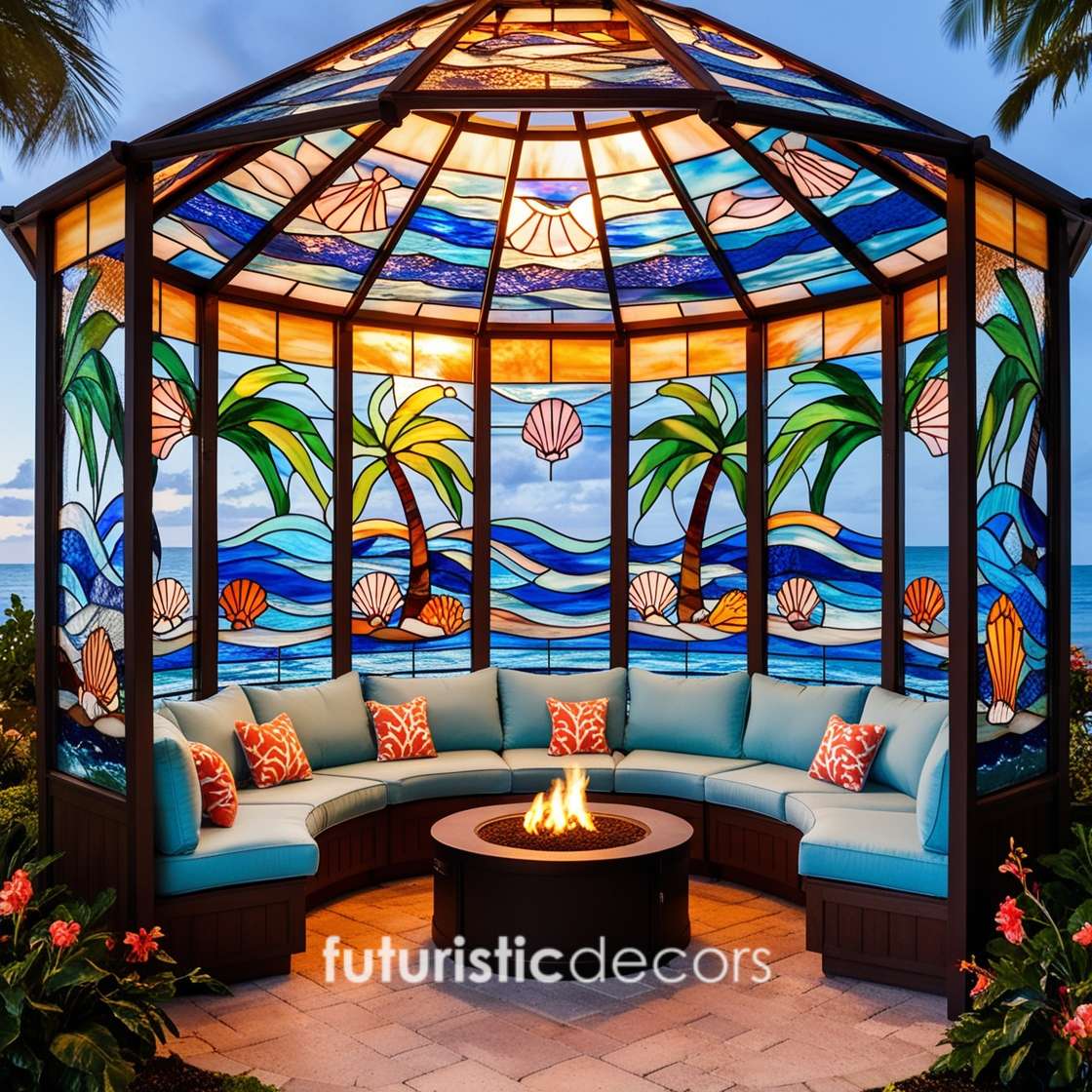 Stained Glass Gazebos