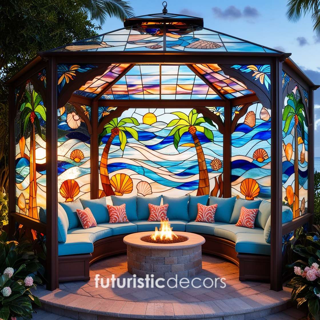 Stained Glass Gazebos